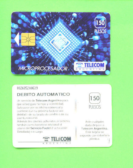 ARGENTINA - Chip Phonecard As Scan - Argentinien