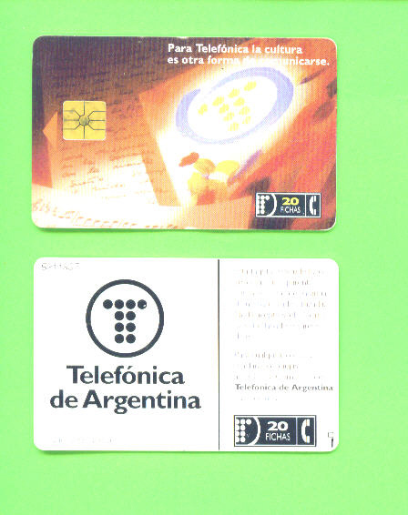 ARGENTINA - Chip Phonecard As Scan - Argentinien