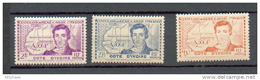 Codi 288 - YT 141 à 143 * (gomme Sèche) - Unused Stamps