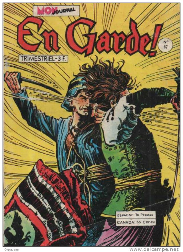 EN GARDE N° 67 BE MON JOURNAL 10-1979 - Mon Journal