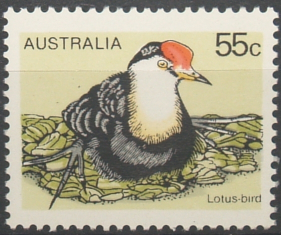 Australia 1978 Birds 55c Lotus-bird MNH - Nuevos