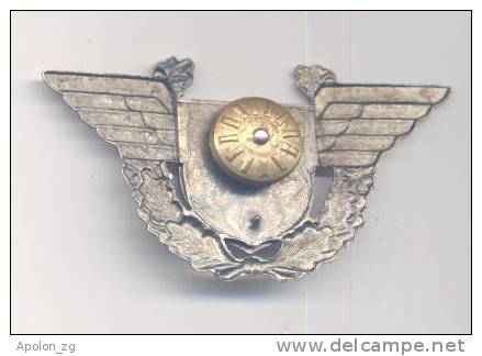 BOSNIA ARMY - FEDERATION / AIR FORCE CAP BADGE GENERALS, VERY RARE !!! - Fuerzas Aéreas