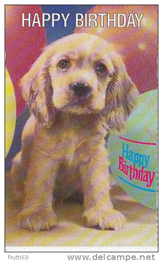 DOG - AK 17663 Happy Birthday - Chiens