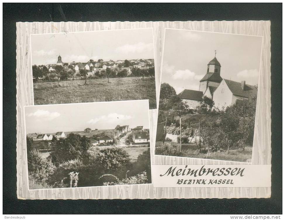 CPSM - Allemagne - MEIMBRESSEN - Bezirk Kassel ( Multivues Foto Harold Tschernich ) - Kassel