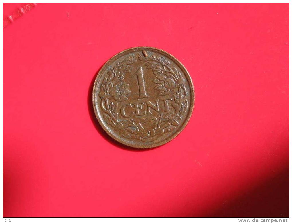 NEDERLANDEN // 1937// 1 CENT  // SPENDIDE - 1 Cent