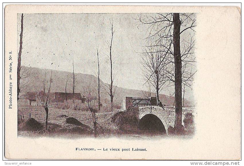 CPA Flavigny Le Vieux Pont Laisant  21 Côtes D´ Or - Autres & Non Classés