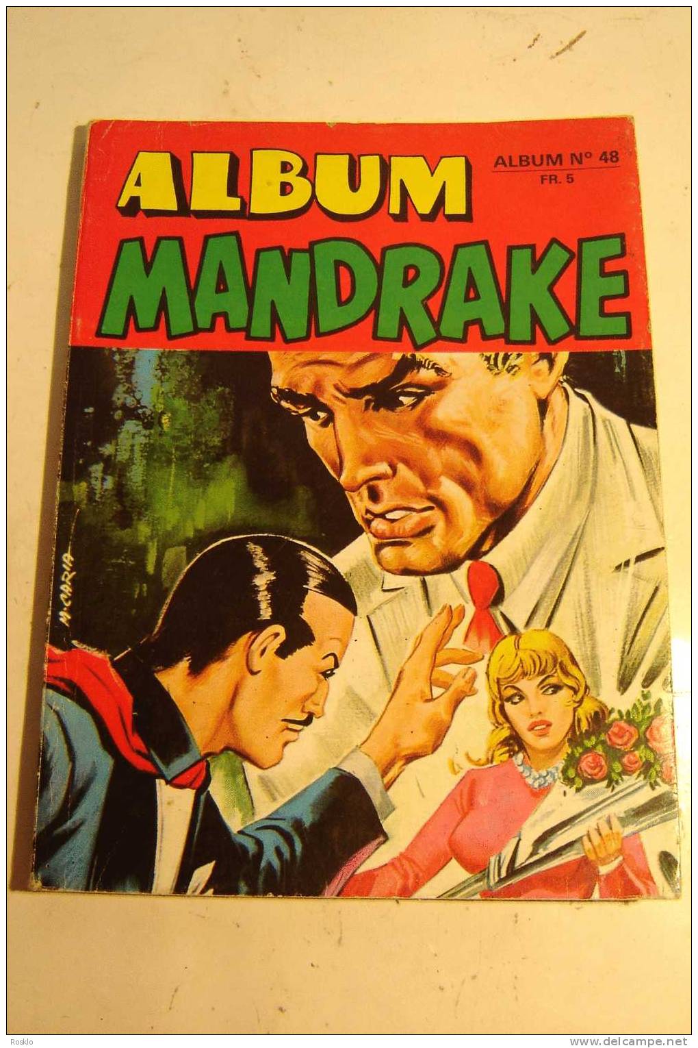 BD / ALBUM MANDRAKE N° 48 / MONDE MYSTERIEUX N° 410 + 411 + 412  TRES BEL  ETAT - Mandrake