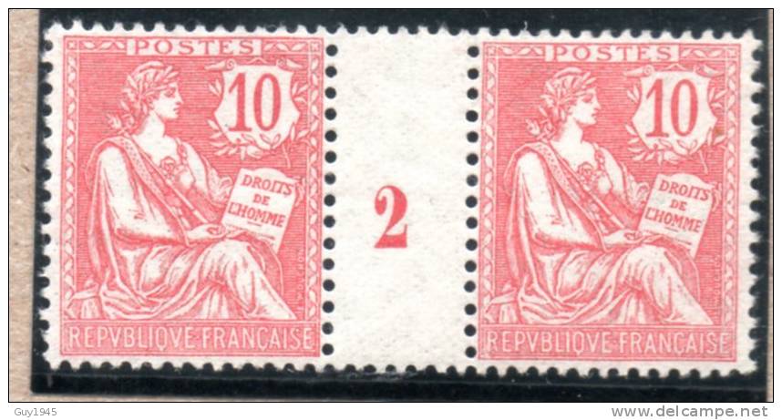 FRANCE : TP N° 124 ** - 1900-02 Mouchon