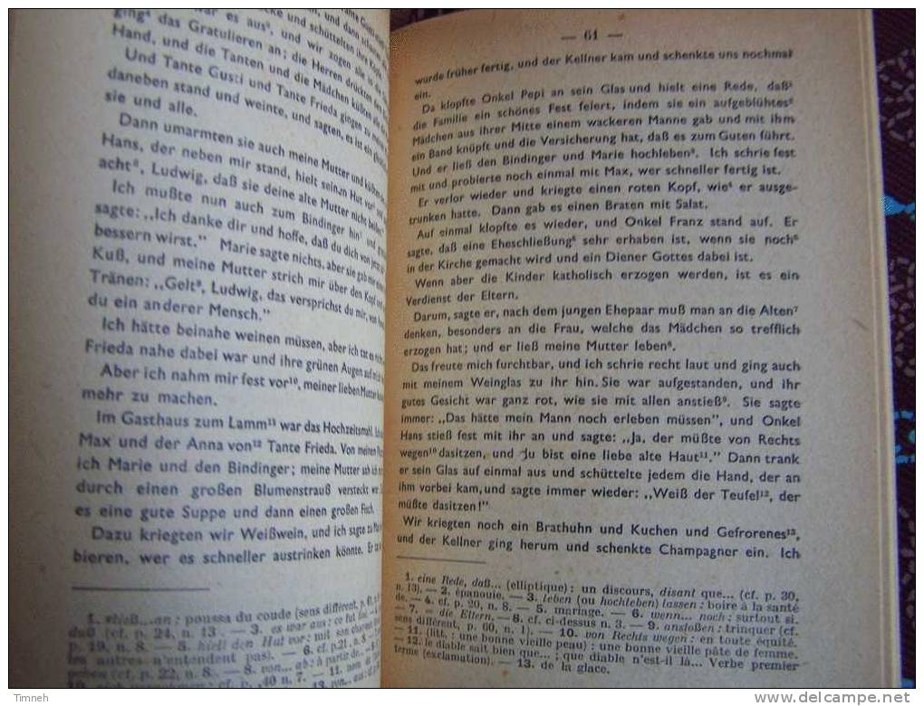 Ludwig THOMA-Lausbubengeschichten-librairie Eugène Belin-Deutsche Kultur Und Literatur-notice Notes En Frrançais- - Deutschsprachige Autoren