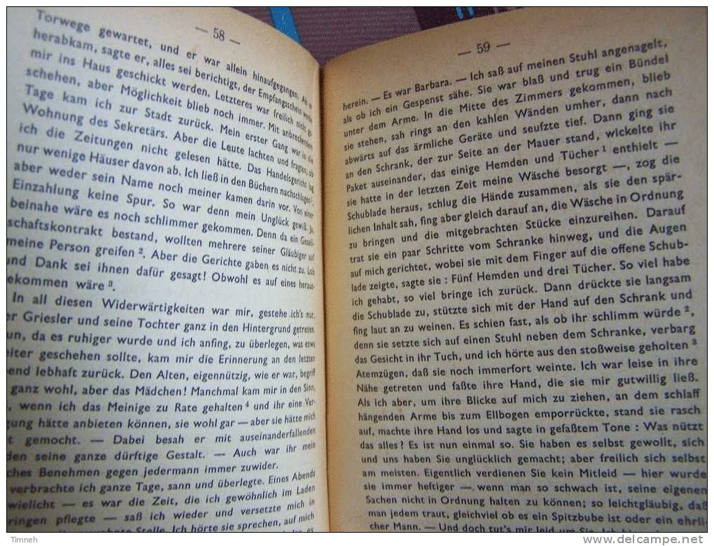 Franz Grillparzer-Der Arme Spielmann-Deutsche Kultur Und Literatur-librairie Eugène Belin-notice Notes En Frrançais - German Authors