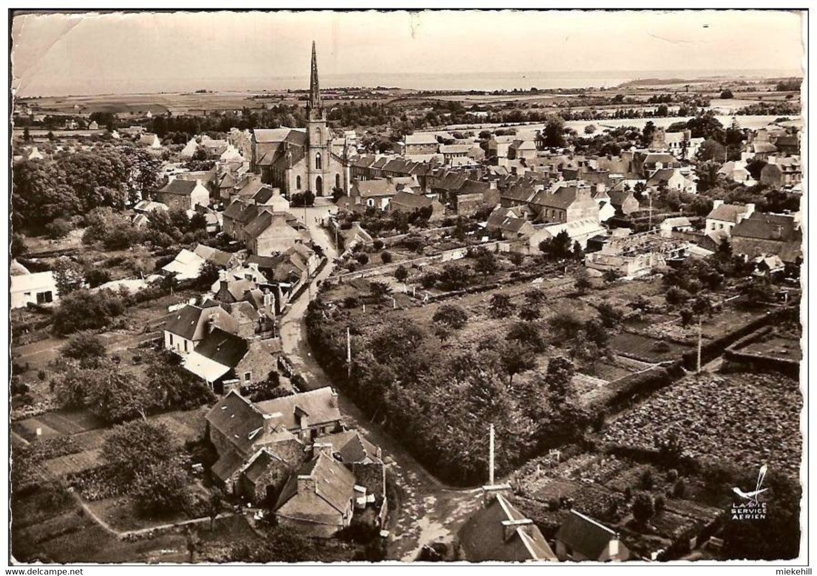 PORDIC-VUE AERIENNE-RUE DE BALANCA - Saint-Brieuc