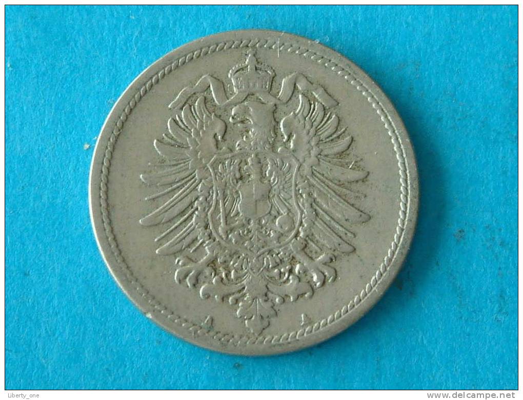 1876 A - 10 PFENNIG / KM 4 ( For Grade, Please See Photo ) ! - 10 Pfennig