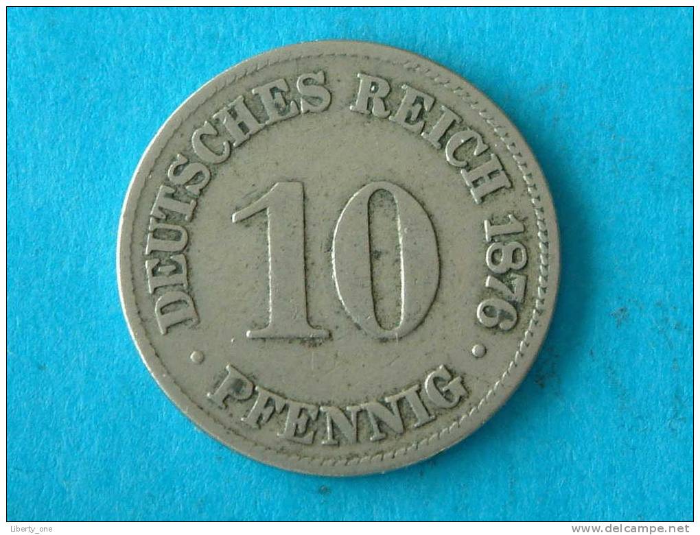 1876 C - 10 PFENNIG / KM 4 ( For Grade, Please See Photo ) ! - 10 Pfennig