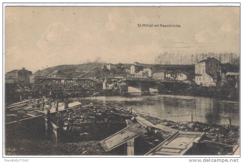 FRANCE - LORRAINE - ST. MIHIEL - Mit Maasbrucke - PANORAMA - Lorraine