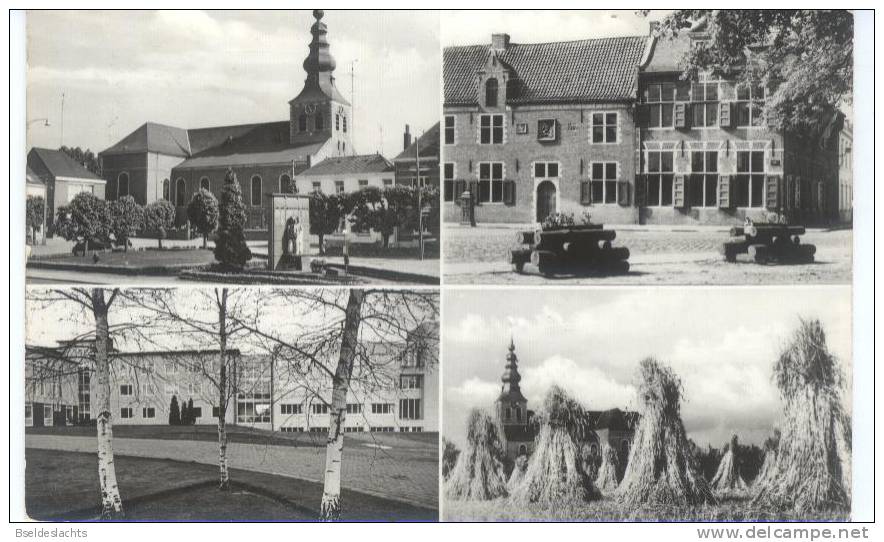 St Trudokerk Gemeentehuis Drossaerdhuis Rusthuis De Berk - Meerhout