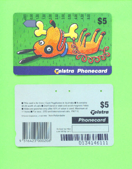 AUSTRALIA - Magnetic Phonecard As Scan - Australie