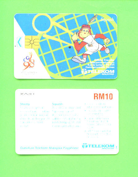 MALAYSIA - Chip Phonecard As Scan - Malaysia