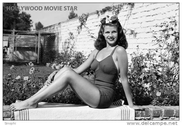 H - HD - 12  @     Hollywood Movie Star Actress     ( Postal Stationery , Articles Postaux ) - Acteurs