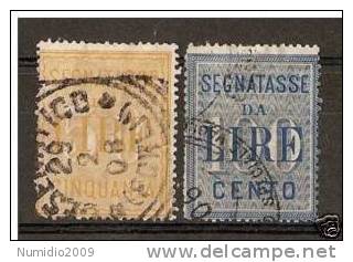 1903 REGNO USATO SEGNATASSE - RR1681 - Taxe