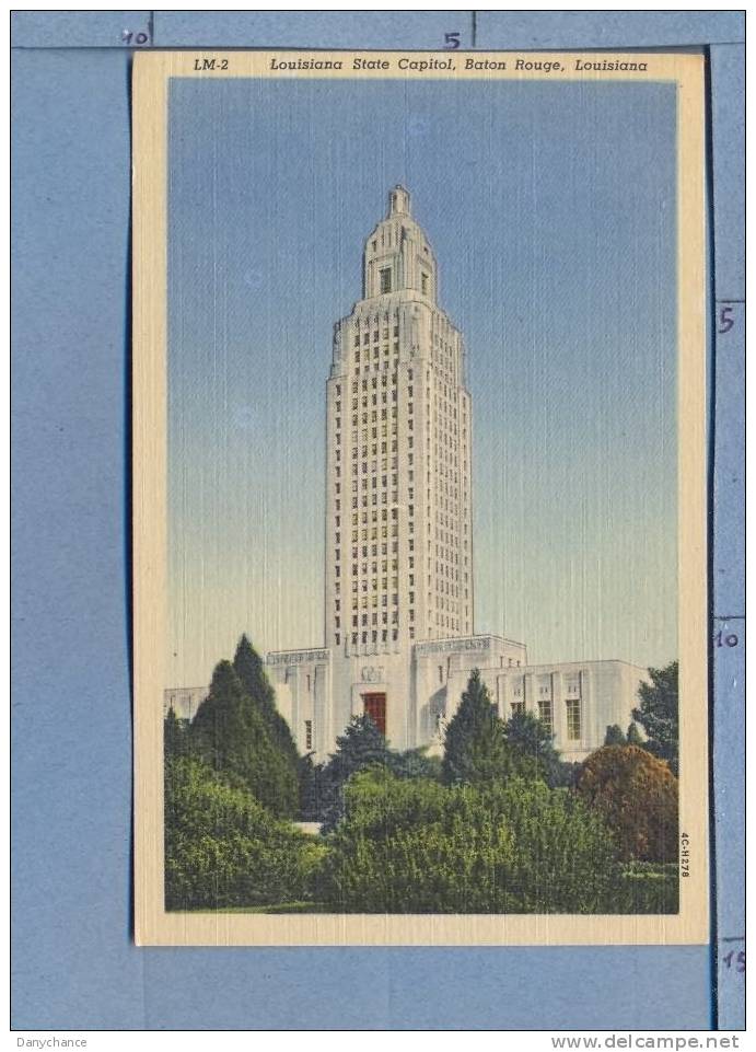 A954 LOUISIANA STATE CAPITOL BATON ROUGE LOUISIANA - Baton Rouge