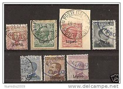 1912 EGEO LIPSO USATO - RR1777 - Egeo (Lipso)