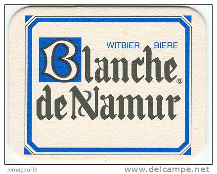 Sous-bocks - BLANCHE DE MAMUR - WITBIER BIERE - 4-01 * - Bierdeckel