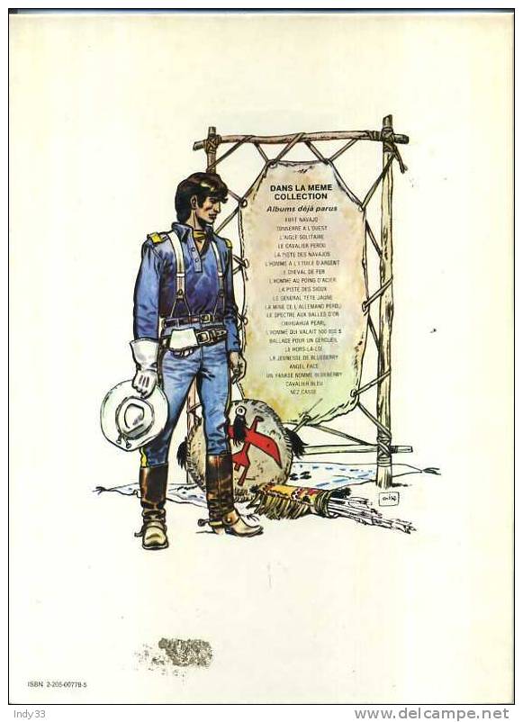 - LA JEUNESSE DE BLUEBERRY . DARGAUD EDITEUR 1984 - Jeunesse De Blueberry