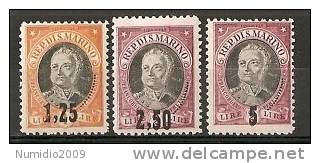 1927 SAN MARINO ONOFRI SOPRASTAMPATI MNH ** - RR6848 - Neufs