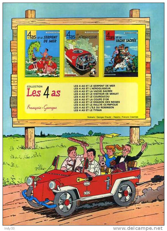 - LES 4 AS ET LE SERPENT DE MER . CASTERMAN 1968 ? - 4 As, Les