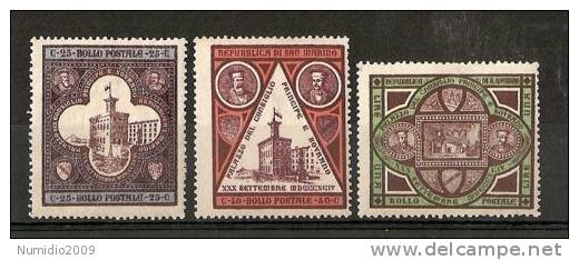 1894 SAN MARINO PALAZZO DEL GOVERNO MNH ** - RR6838 - Unused Stamps