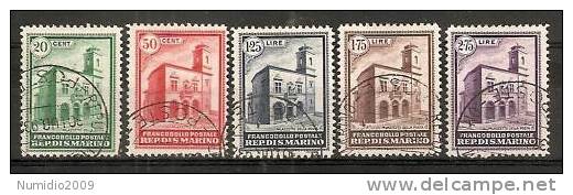 1932 SAN MARINO USATO PALAZZETTO DELLA POSTA - RR6817 - Used Stamps