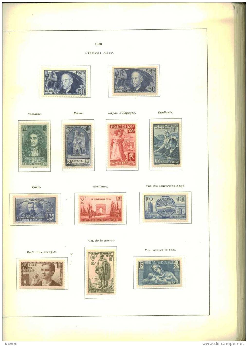 FRANCE Collection 1935 à 1959 + PA Quasi Compléte */** (* 1° Charniéres Part. Propres) - Collections