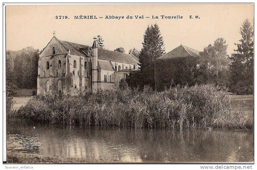 CPA Mériel Abbaye Du Val La Tourelle 95 Val D' Oise - Meriel