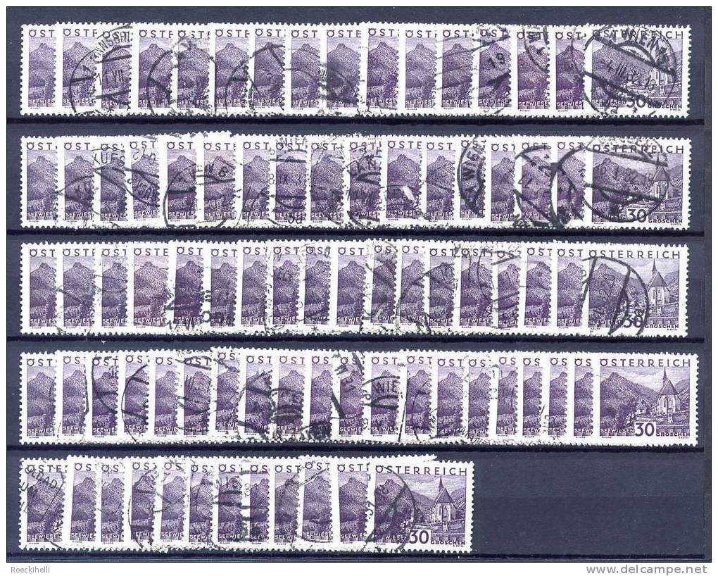 4.11.1929 - FM/DM  Landschaftsbilder, 30 G, Dkl´lila, Rund Gestempelt " - Siehe Scan (506o X 82) - Used Stamps