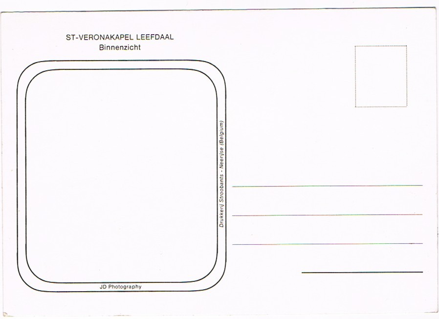 Leefdaal  St Verona Kapel Binnenzicht - Bertem