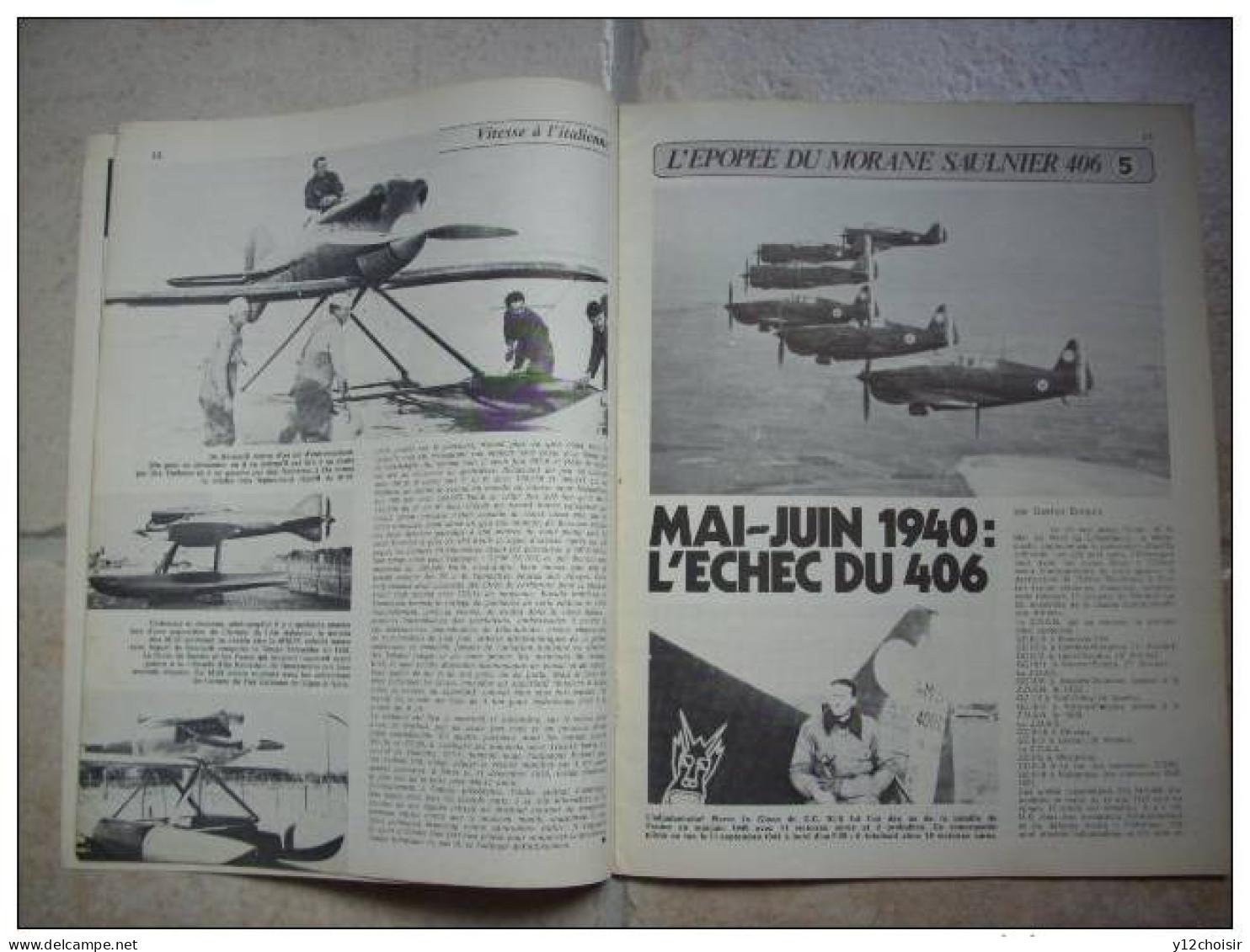 LOT DE 5 REVUES LE FANATIQUE DE L AVIATION N° 101.102.103.104.105  ANNEE 1978 KAWASAKI NAMC MACCHI M33 LOCKHEED U2 MS405 - Aviation