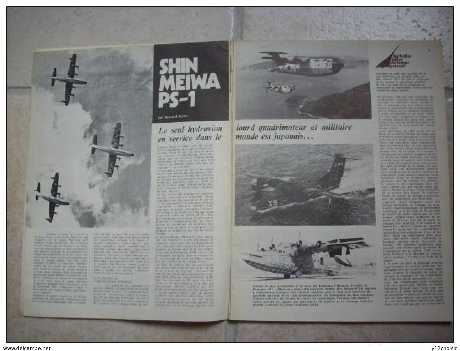 LOT DE 5 REVUES LE FANATIQUE DE L AVIATION 106.107.108.109.110 SHIN MEIWA PS 1 MIRAGE CONVAIR F 102 YAKOVLEV  YAK 15 17 - Luchtvaart