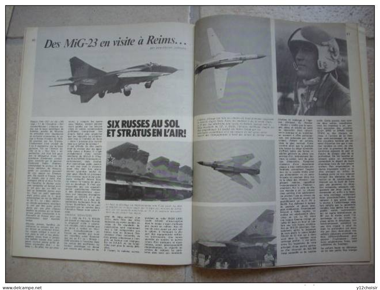 LOT DE 5 REVUES LE FANATIQUE DE L AVIATION 106.107.108.109.110 SHIN MEIWA PS 1 MIRAGE CONVAIR F 102 YAKOVLEV  YAK 15 17