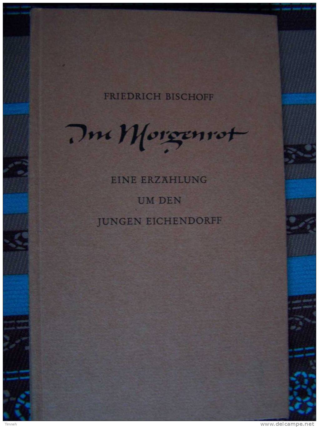 Im Morgenrot Eine Erzählung Um Den Jungen Eichendorff Friedrich BISCHOFF Verlag Fritz Schlichtenmayer - Contes
