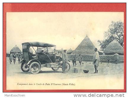 HAUTE VOLTA CAMPEMENT DANS LE CERCLE DE FADA N'GOURMA SUPERBE VIEILLE VOITURE - Burkina Faso