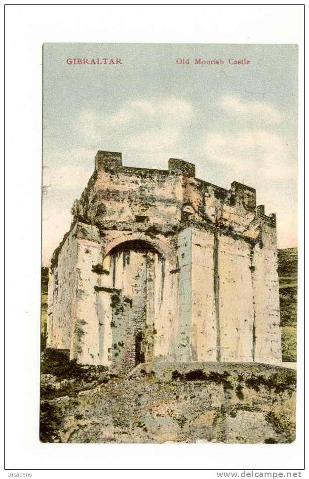 OLD FOREIGN 4172 - GIBRALTAR - OLD MOORISH CASTLE - Gibraltar