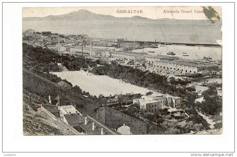 OLD FOREIGN 4175 - GIBRALTAR - ALAMEDA GRAND PARAD... - Gibraltar