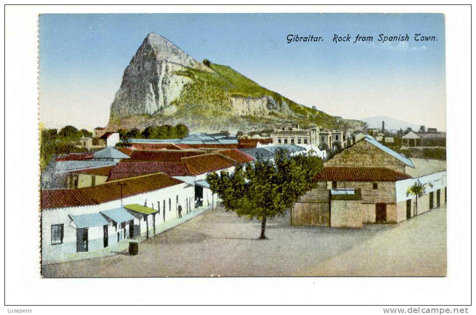 OLD FOREIGN 4180 - GIBRALTAR - TROCK FROM SPANISH TOWN - Gibilterra