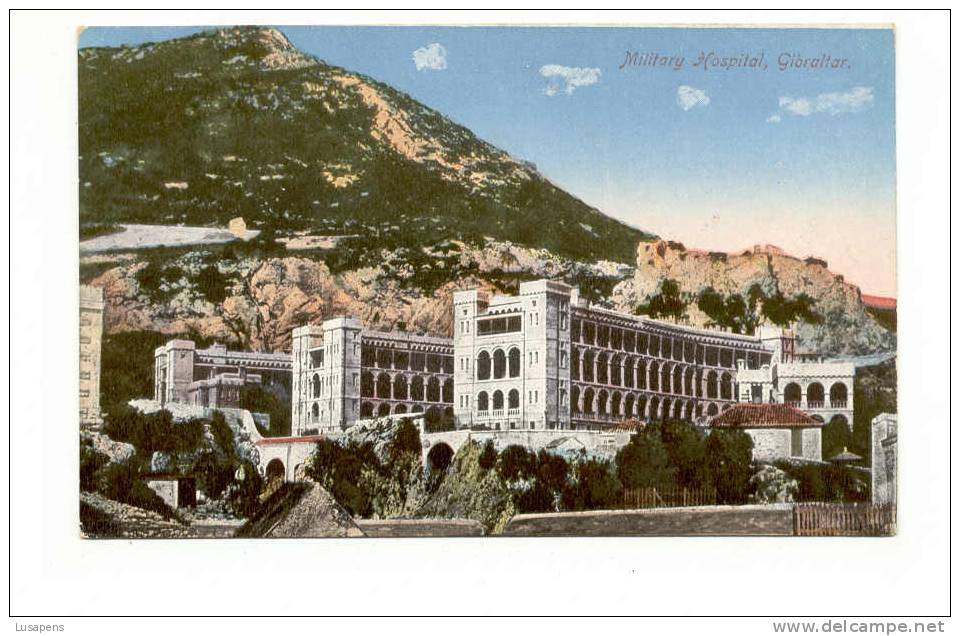 OLD FOREIGN 4182 - GIBRALTAR - MILITARY HOSPITAL - Gibilterra