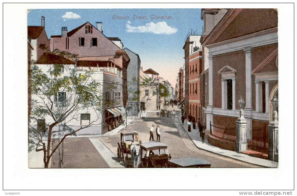 OLD FOREIGN 4183 - GIBRALTAR - CHURCH STREET - Gibraltar