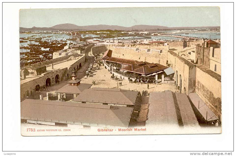 OLD FOREIGN 4198 - GIBRALTAR - MOORISH MARKET - Gibraltar