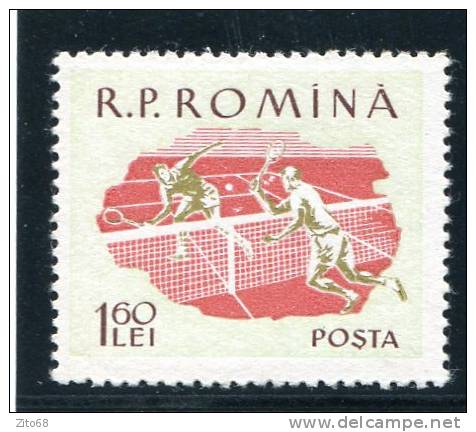 ROUMANIE Rumenia 1959 Y&T 1650** - Tennis