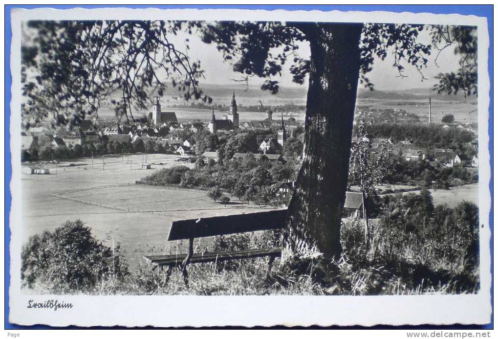 Crailsheim,Blick Auf Crailsheim,1941 - Crailsheim