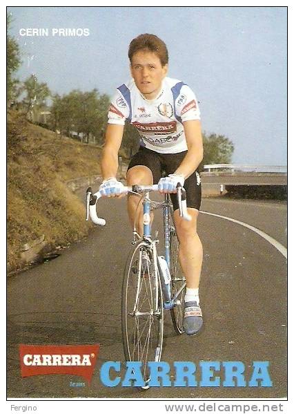 149/FG/10 - SPORT - CICLISMO: CERINI PRIMO (CARRERA 1990) - Cyclisme