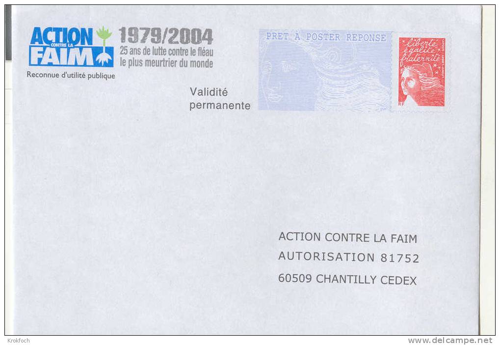 PAP Réponse Luquet - Action Contre La Faim 0313135 - Prêts-à-poster:Answer/Luquet